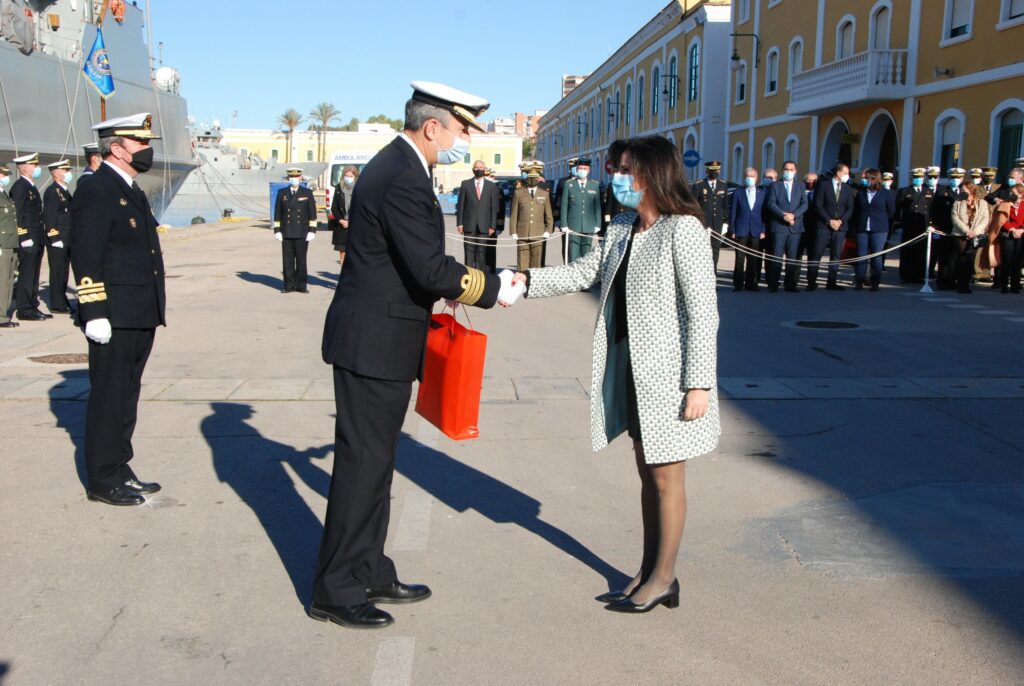 SAES takes part in the 75th anniversary of the Maritime Mine Countermeasure Forces  